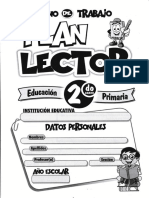 Cuaderno - Plan - Lector - 2º - Primaria - (I TOMO)