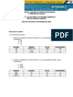 Evidencia 2 Taller Sobre Los Sistemas Numericos