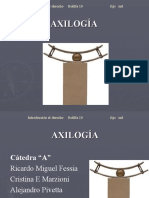 Axiología - Unidad I