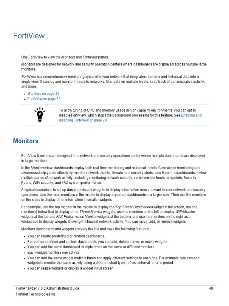 FortiAnalyzer Administration Guide | PDF | Computer Network | Virtual ...