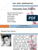 Falsafah Keperawatan (Jean Wathson)