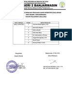 Jadwal Pengawas Simulasi Penilaian Akhir Semester