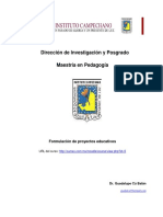 Formulacion de Proyectos Educativos