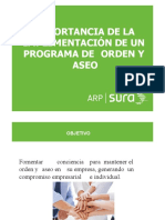 Capacitacion Orden y Aseo