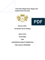 Menganalisis Pancasila Sebagai Dasar Negara Dan Implementasi Pancasila