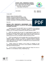 SCDF Circular 20071114 - FR Rating of Basement Carpark