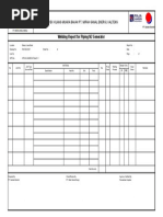 Weld Map Sample for Structural Welding | PDF | Electric Heating | Welding