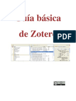 Guía Básica de Zotero (Biblioteca de La Universidad de Las Palmas de Gran Canaria)