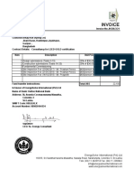 ESI Invoice - LEED Credit Submission