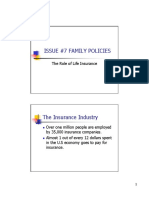 Issue #7 Family Policies - Life Insurance