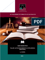 Guía I y II PROFA-may2022 Autoconocimiento e Inteligencia Emocional Rev - Luqui REV Sarai Yan