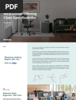 WFH Global Offering Chair Specifications: 30 June 2021