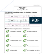 Kelas 1 Tema 6 BIMBEL BUNDA