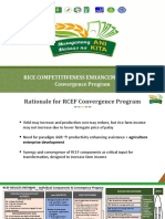 Rice Competitiveness Enhancement Fund Convergence Program