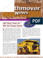 L&T Bags Order For 240 Ton Dump Trucks: Vol. 22, No. 2 April-June 2009