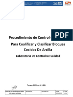 Procedimiento de Control de Calidad Complejo Alfarero Jirajara