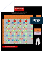 Horario Deportes de Contacto y Escalada Mayo 2022 Gimnasio Metropolitano Madrid