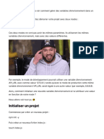 Variables D'environnement Projet Node - JS