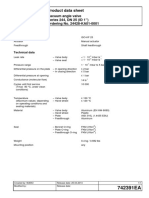 Product Data Sheet: Vacuum Angle Valve Series 244, DN 25 (ID 1") Ordering No. 24428-KA01-0001