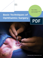 Basic Techniques of Ophthalmic Surgery 3rd Edition