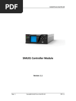 Manual - SMU01 (Controller) V1