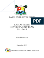 Lagos State Development Plan 2012 2025