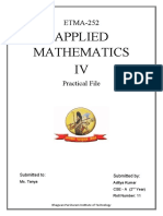 Maths Experiment