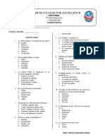 Examen de Historia - 2a