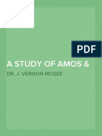 A Study of Amos and Obadiah