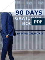 90 Days Gratitude Book
