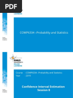 PPT08-Confidence Interval Estimation