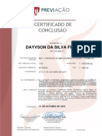 4 Certificado NR 11 Empilhadeira Patolada Formação Dayvson