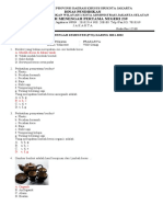 Soal Pat Prakarya KLS 8 SMT 2 (2021-2022)