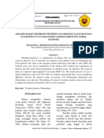 Analisis Kadar Trombosit Penderita Plasmodium Falciparum Dan Jayapura