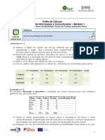Ficha 05 - Excel
