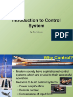 Introduction To Control System: By: Mohd Redzuwan
