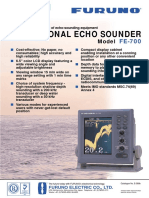 Navigational Echo Sounder: Model