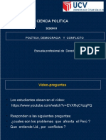 SESION 8. Politica, Democracia y Conflicto.