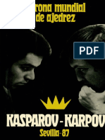 Corona Mundial de Ajedrez-Kasparov Vs Karpov-Sevilla-1987-Comentarios-David Bronstein