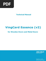 66 1000 023-6 VingCard Essence (v2) User Manual