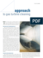 A New Approach: To Gas Turbine Cleaning