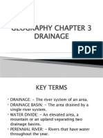 Geography Chapter 3 Drainage