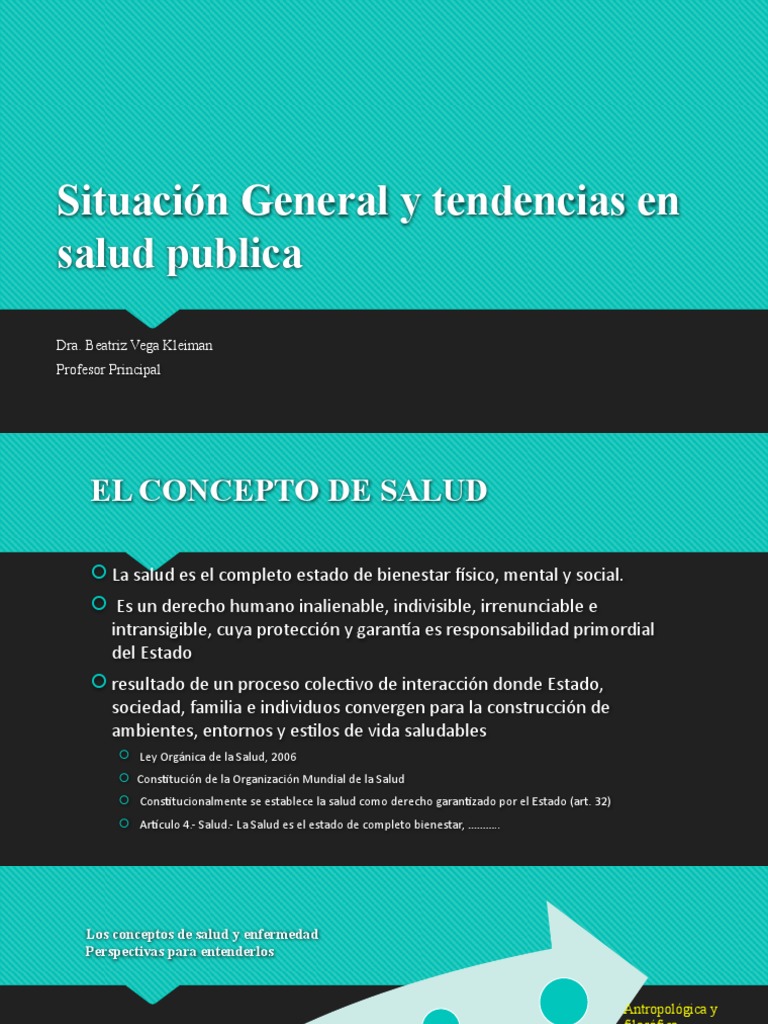 Tendencias en Salud Pública y Derechos | PDF | Salud pública | Sistema ...
