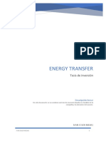 Tesis de inversión Energy Transfer LP