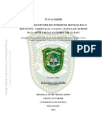 Tugas Akhir Pengaruh Komposisi Bio Inhibitor Ekstrak Daun Ketapang (Terminalia Catappa) Pada Laju Korosi Baja Astm A36 Dalam Media Air Garam