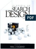 Encyclopedia of Research Design - Volume 1