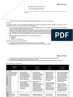 Eseg5053 Teaching Methodology: Assignment Guidelines and Rubrics