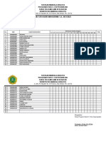 Daftar Hadir Mahasiswa l3