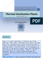 Thermal Deslination Plants