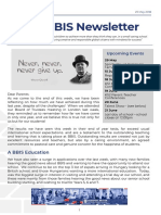 BBIS Newsletter 25 May